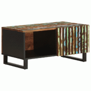 VidaXL Table basse 80x51x40 cm bois massif d'acacia Modèle Riviera Dining Horizon - 377460