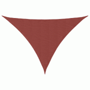 VidaXL Voile de parasol tissu oxford triangulaire 4x5x6,4m terre cuite Modèle Outdoor Lambda - rouge 135404