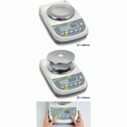 Balance de précision 1200g; 0.003g; calibration interne; plateau diam 110mm avec para