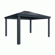 Canopia PALRAM Gazebo De Jardin 425,5x363,5cm Gris 705938 - gris aluminium 705938