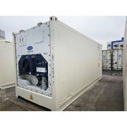 Container frigorifique 20 pieds High Cube - Eurobox - pour transport et stockage de marchandises Container frigorifique 20 pieds High Cube - Eurobox - pour transport et stockage de marchandises