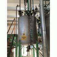 Cuve inox 316 800 litres d'occasion avec agitation_0