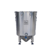 Fermenteur conique pour bière avec sonde thermique et thermomètre LCD - 53L Fermenteur conique pour bière avec sonde thermique et thermomètre LCD - 53L