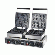 Gaufrier Electrique Professionnel Double 4x4 - KWB-2S - KWB-2S_0