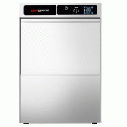 Lave-verres digital casier 400 x 400 mm - Avec pompe de vidange | GGM GLOZ40