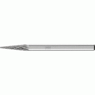 Petite fraise sur tige forme SKM D. 3 mm L. Tête 11 mm D. De la tige 3 mm carbure engrènement 3 PLUS PFERD Petite fraise sur tige forme SKM D. 3 mm L. Tête 11 mm D. De la tige 3 mm carbure engrènement 3 PLUS PFERD
