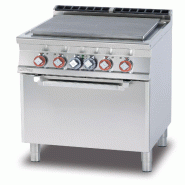 Redcook Rôtissoire tout électrique avec four électrique ventilé GN 1/1. Structure en acier inoxydable. Dimensions 80x70,5 h90 cm. Modèle TPFV-78E