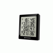 Station Météo Bresser Thermo Hygro Temeo Quadro Noir - noir 7000020CM3000 Station Météo Bresser Thermo Hygro Temeo Quadro Noir - noir 7000020CM3000