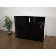 Armoire basse portes battantes leto l90 h70