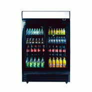 Armoire réfrigérateur à boisson 880 litres 2 portes double vitrage - chr
