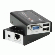 Aten ce100 kit de déport clavier-ecran-souris vga/usb 100m 50029