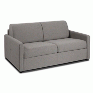 CANAPÉ EXPRESS DAX MATELAS MÉMORY 20 CM MÉTAL 120 CM TISSU GRIS SILVER CANAPÉ EXPRESS DAX MATELAS MÉMORY 20 CM MÉTAL 120 CM TISSU GRIS SILVER