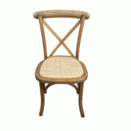 Chaises empilables dos croisé bistrot éco - CHSBSTBSCL-ST01/DS Chaises empilables dos croisé bistrot éco - CHSBSTBSCL-ST01/DS