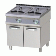 Friteuse à gaz 2x 17l avec soubassement RM - FE 780/17 G - RM Gastro - 0615402993494