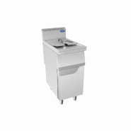 Friteuse à gaz bouteille (propane) 1 cuve sur placard 1 porte - PAT7G4F-F