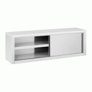 Helloshop26 - Armoire murale en inox acier inoxydable armoire murale avec portes coulissantes armoire murale de cuisine armoire 14_0005004 - 300022765 Helloshop26 - Armoire murale en inox acier inoxydable armoire murale avec portes coulissantes armoire murale de cuisine armoire 14_0005004 - 300022765