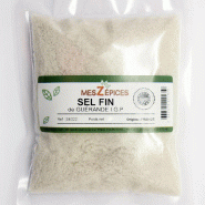 MesZépices - Sel fin de Guérande IGP - Sachet de 100 g - 3662310011663