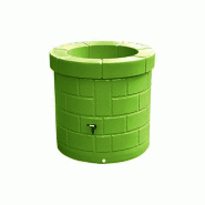 PLAST'UP ROTOMOULAGE Puits récupérateur d'eau de pluie 340l - VERT - vert 0669014881533