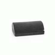 Repose-pieds Podi Velvet 1 avec âme en mousse / velours noir hjh OFFICE - noir polyester 830134