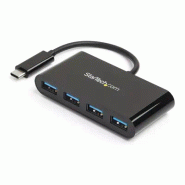 StarTech Hub USB-C à  4 ports alimenté par bus - USB-C vers