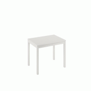 Stones Chaise d'intérieur Kira avec assise en tissu beige facile à nettoyer et structure en métal peint bronze - Design contemporain - blanc Bois m