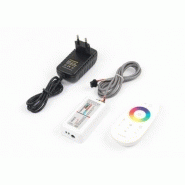 Telecommande + contr?Leur tactile radio pour spot led rgb ip68