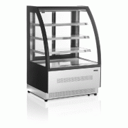 Vitrine réfrigérée sur base 158 litres | Tefcold - LPD900C/BLACK