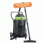 Aspirateur eau & poussière ?-capacité : 62 litres - tuyau de vidange sur la cuve