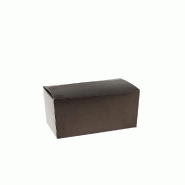 Ballotin moka intérieur or - 375g - 13x7x6,3cm - par 50