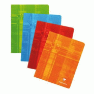 Clairefontaine Lot de 10 Carnet Metric A5+, 72p./36 feuilles 90 g/m² piquées, quadrillé 10x10 - 3329680365009
