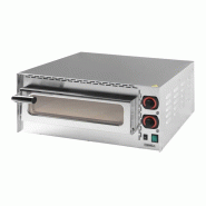 Four inox à pizza 1 chambre 2000 W, 220 V - MONO Four inox à pizza 1 chambre 2000 W, 220 V - MONO