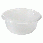 Keeeper - Bol universel avec bec verseur Ø20 cm en plastique couleur naturelle - Collection Björk - blanc plastique KEE459 Keeeper - Bol universel avec bec verseur Ø20 cm en plastique couleur naturelle - Collection Björk - blanc plastique KEE459