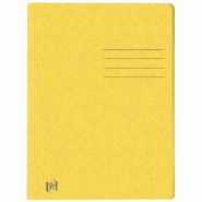 Oxford Chemise à lamelle Top File+, A4, coloris jaune - 400116207