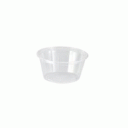 Packnwood FHC - 2500Pcs - Pot plastique PET transparent - H33mm 100ml - transparent plastique 209POPET3 Packnwood FHC - 2500Pcs - Pot plastique PET transparent - H33mm 100ml - transparent plastique 209POPET3