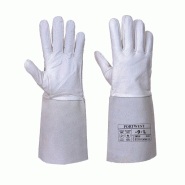 Portwest - Gants soudeur TIG Premium #AAB2BD Taille 10 - 5036108265251