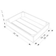 S1 - Caisse aromatique en bois Simply à Box - L36 x H11 x P54 cm - Bois brut ou 6 coloris de lasure_1