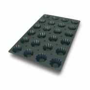 Schneider - Moule en silicone Brioche, 40 x 60 cm, Ø 78 mm, Hauteur : 36 mm - noir silicone 115300