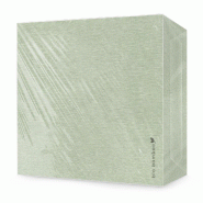 Bio Bamboo® - Serviette jetable, 40 x 40 cm, extrêmement douce, compostable, viscose de bambou, 600 pièces, vert olive - vert Bambou COL.110