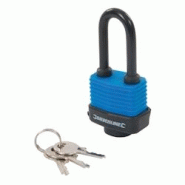 Cadenas à Anse Longue Résistant aux Intempéries 48 mm - Sécurisez Vos Biens à l'Extérieur - Silverline - gris 5024763117503 Cadenas à Anse Longue Résistant aux Intempéries 48 mm - Sécurisez Vos Biens à l'Extérieur - Silverline - gris 5024763117503