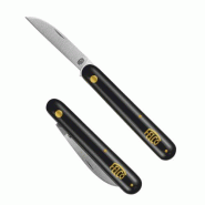Couteau de fleuriste FELCO 520 - design léger - lame inoxydable - manche noir