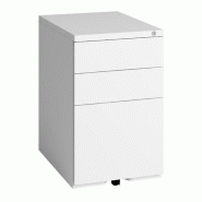 Duo de caissons Mobile pour Bureau - Blanc