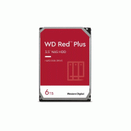 Hdd wd red plus 6tb/8,9/600 sata iii 256mb (d) - wd60efpx