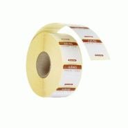 ITALCONCEPT Étiquettes de sécurité journalières, multi-usages, faciles retirer , HENDI, Brun, 1000 u., 25x25x(H)mm - 8711369850831