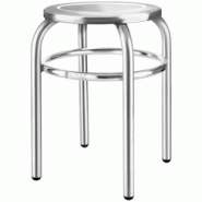 Royal Catering - Royal Catering Tabouret INOX RCEH-40 (INOX, 29 cm de diamètre, hygiénique et Moderne, 1,6 kg, 43x37cm) - 4250928635617