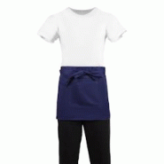 Tablier Serveur Court Whites Bleu Marine - Whites Chefs Clothing - bleu 0698142424350 Tablier Serveur Court Whites Bleu Marine - Whites Chefs Clothing - bleu 0698142424350