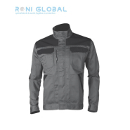 Veste de travail en coton - Coupe droite, 5 poches, bi-couleur - COMMANDER COVERGUARD_0