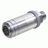 Coupleur Femelle - Série 4SRPV - Fonction "Breakaway" - CF-CFC.4SRPV12GASF - Taille : 12.5mm - Débit : 70L/mn - Pression : 250 bar
