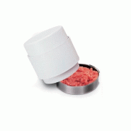 Ghidini Cipriano presse à hamburger en nylon avec récipient en acier - 8001603000260