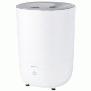Humidificateur Emerio 4 L – 35 dB – Remplissage par le haut – 20 m² – Ultrasonique – Fonction arôme – HF-212898 Blanc - blanc plastique 7333282032739