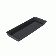 ITALCONCEPT L2G Plat Rectangulaire Plexiglas Noir Gn3/7 - 3616350042149